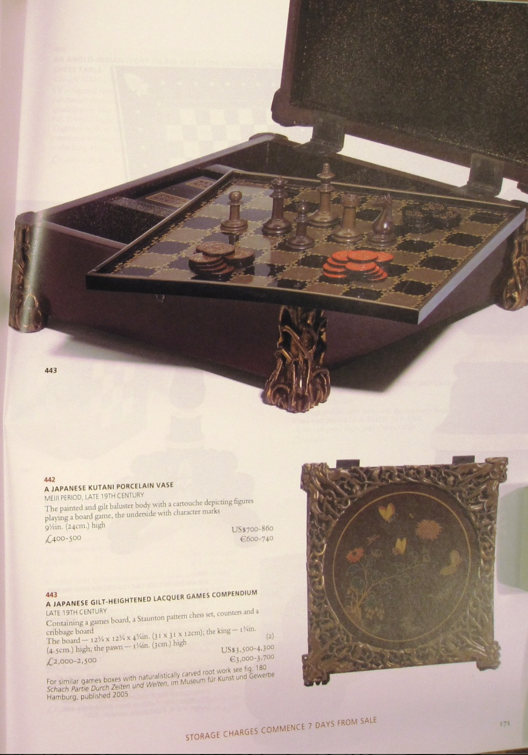 Antique Japanese Games Compendium Box 19th Century Christies 1